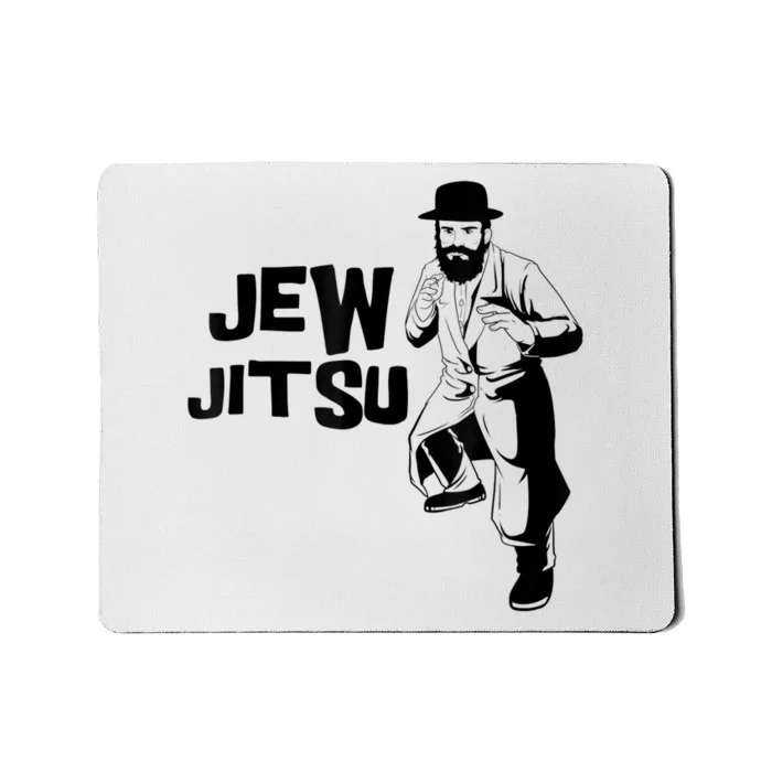 Funny Jew Jitsu Jiu Jitsu Martial Arts Mousepad