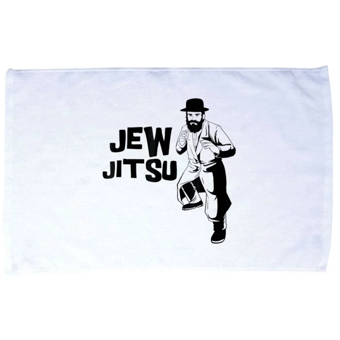 Funny Jew Jitsu Jiu Jitsu Martial Arts Microfiber Hand Towel