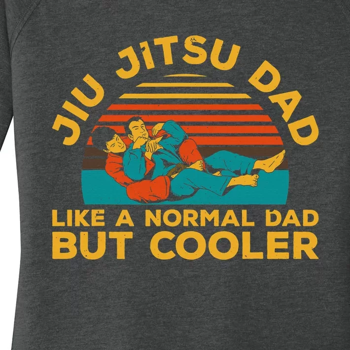 Funny Jiu Jitsu Dad For Brazilian Jiu Jitsu Lover Women's Perfect Tri Tunic Long Sleeve Shirt