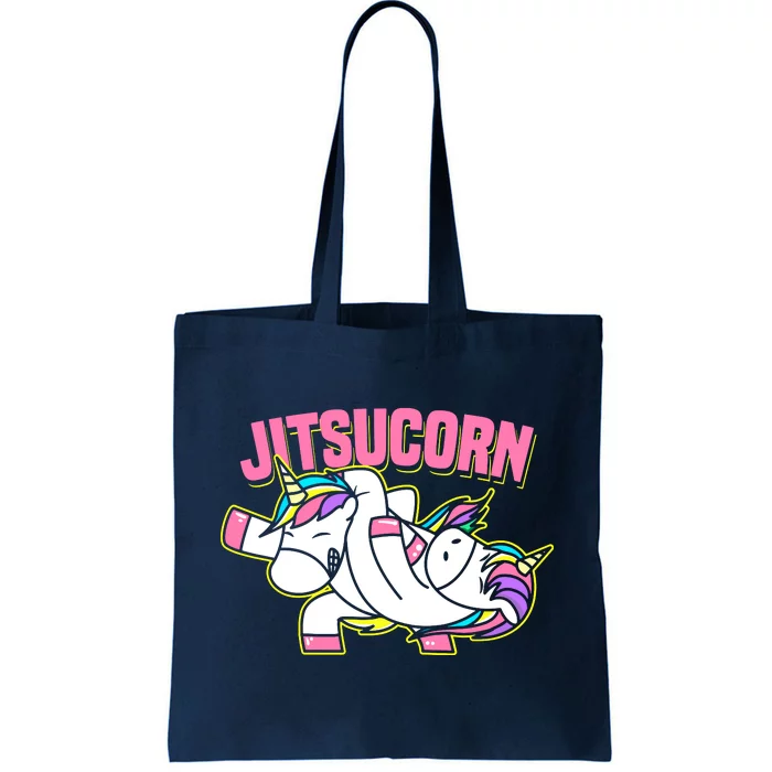 Funny Jiu Jitsu Cute Unicorn Self Defense Tote Bag