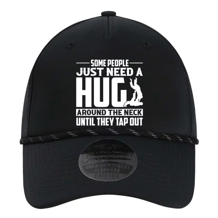 Funny Jiu Jitsu Some People Just Need A Hug Around The Neck Performance The Dyno Cap