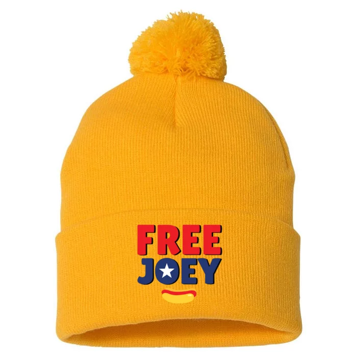 Free Joey Let Joey Eat Pom Pom 12in Knit Beanie