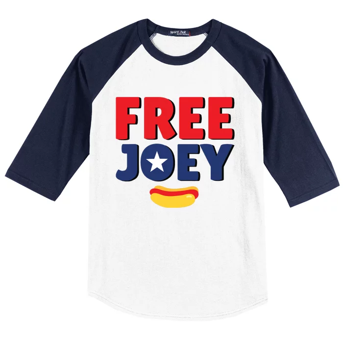 Free Joey Let Joey Eat Baseball Sleeve Shirt