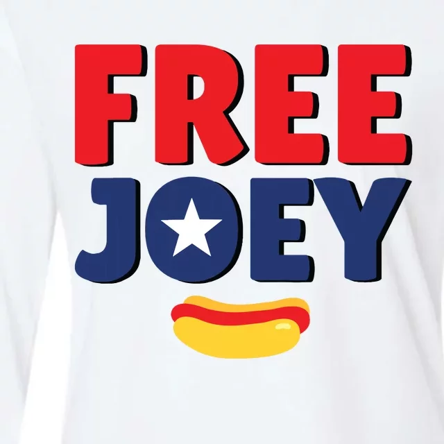 Free Joey Let Joey Eat Womens Cotton Relaxed Long Sleeve T-Shirt