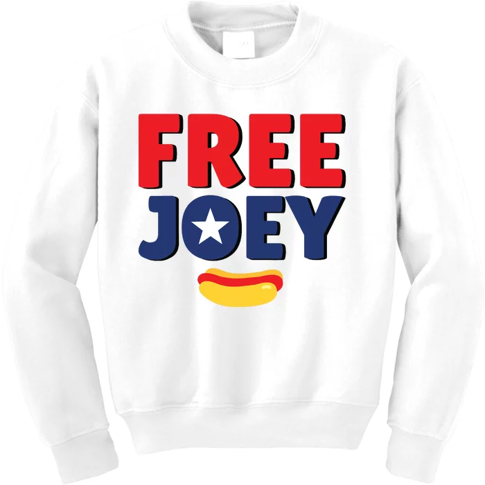 Free Joey Let Joey Eat Kids Sweatshirt