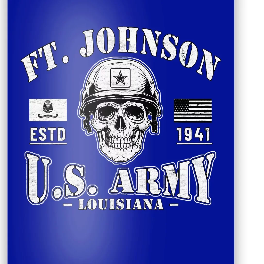 Fort Johnson Louisiana La Ft Polk Tigerland Military Base Poster