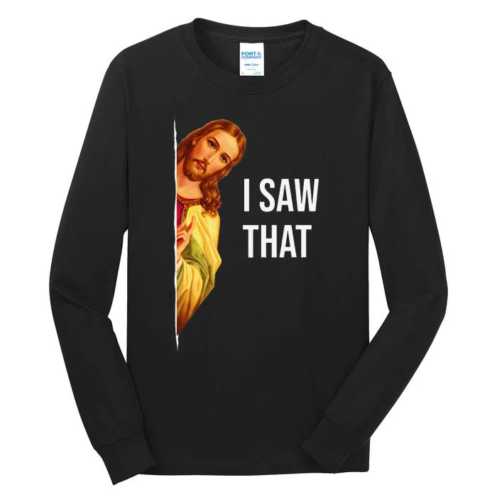 Funny Jesus Meme Quote Fit Tall Long Sleeve T-Shirt