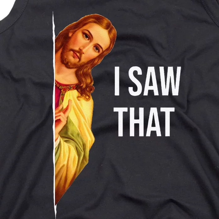 Funny Jesus Meme Quote Fit Tank Top