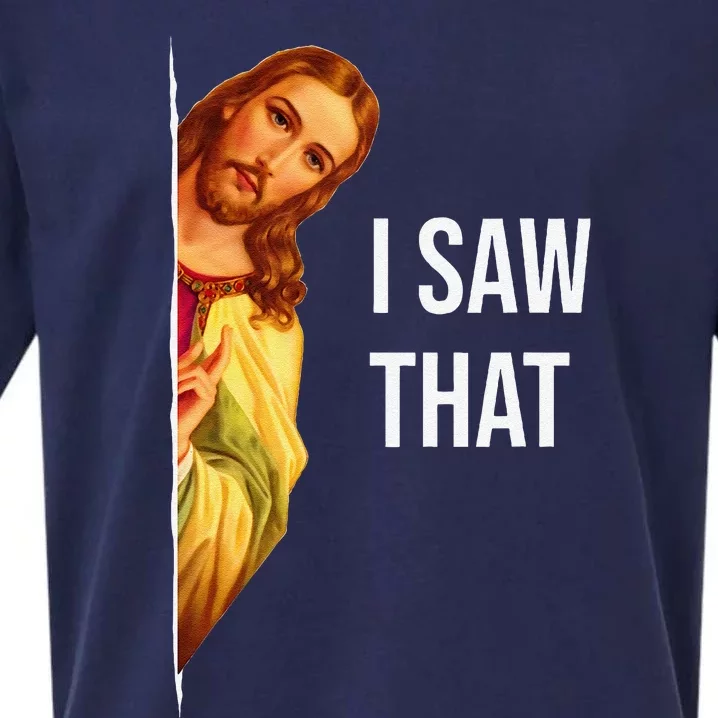 Funny Jesus Meme Quote Fit Sueded Cloud Jersey T-Shirt