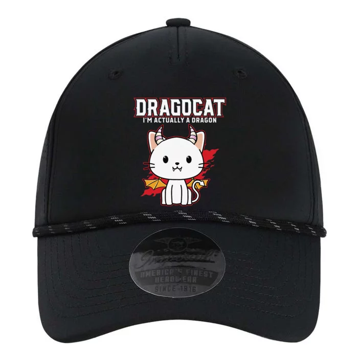 Funny Japanese Monster Dragon Cat Gift Design Performance The Dyno Cap