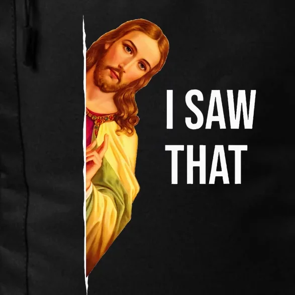 Funny Jesus Meme Quote Daily Commute Backpack