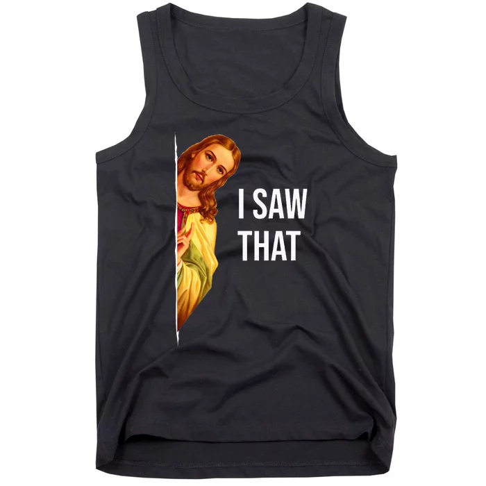 funny Jesus meme Quote Tank Top