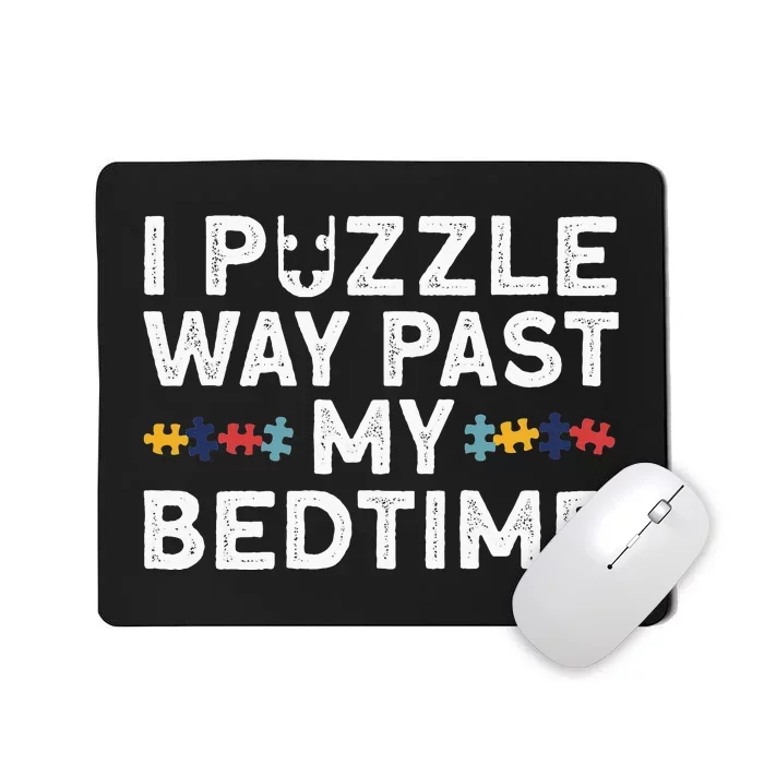 Funny Jigsaw Puzzle For Puzzle Piece Puzzle Lovers Mousepad