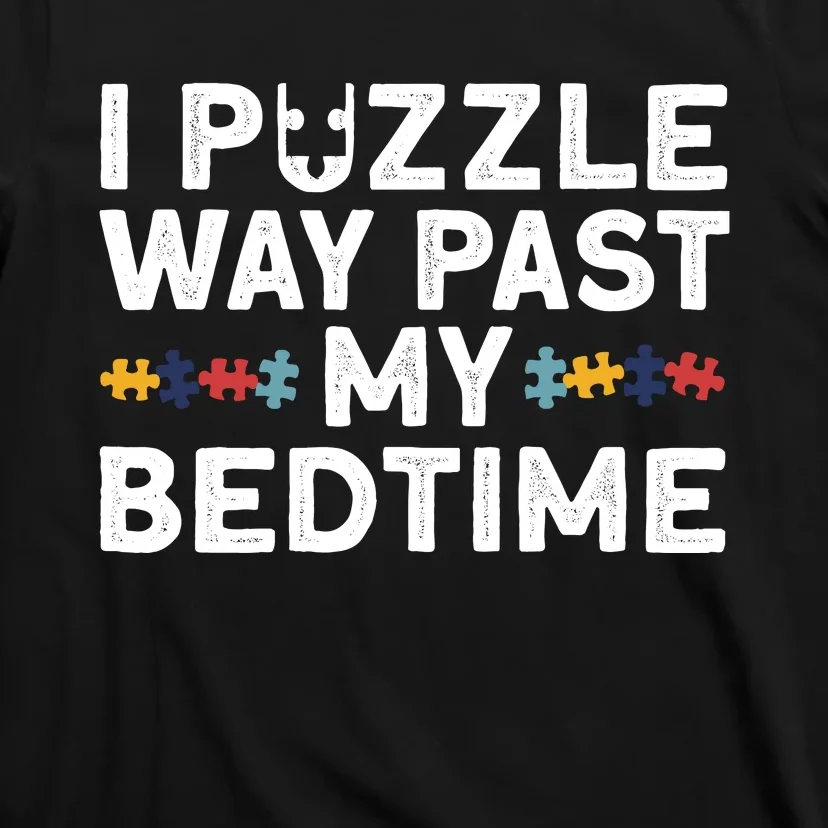 Funny Jigsaw Puzzle For Puzzle Piece Puzzle Lovers T-Shirt