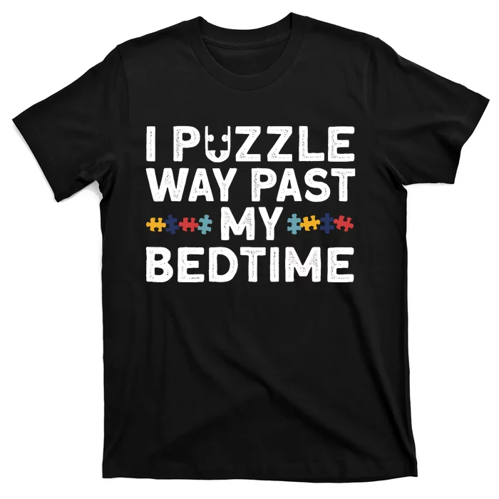 Funny Jigsaw Puzzle For Puzzle Piece Puzzle Lovers T-Shirt