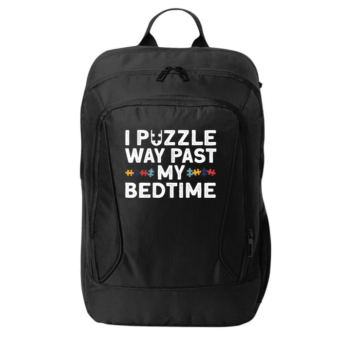 Funny Jigsaw Puzzle For Puzzle Piece Puzzle Lovers City Backpack