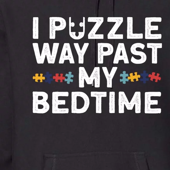 Funny Jigsaw Puzzle For Puzzle Piece Puzzle Lovers Premium Hoodie