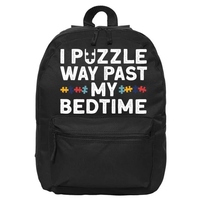 Funny Jigsaw Puzzle For Puzzle Piece Puzzle Lovers 16 in Basic Backpack