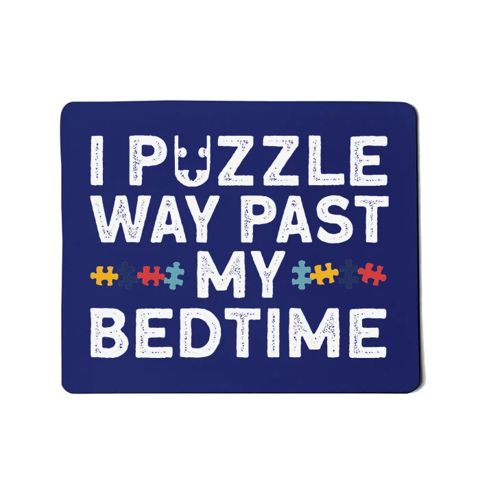 Funny Jigsaw Puzzle For Puzzle Piece Puzzle Lovers Mousepad