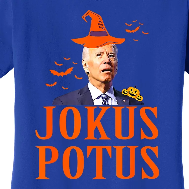 Funny Jokus Potus Halloween Biden Women's T-Shirt