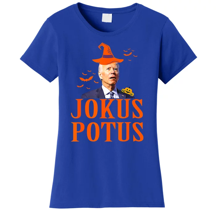 Funny Jokus Potus Halloween Biden Women's T-Shirt