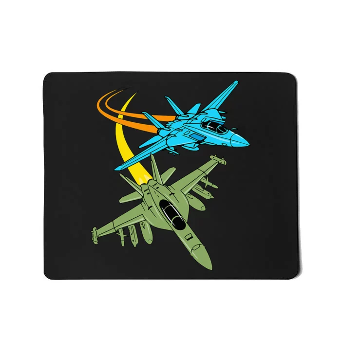 Fighter Jet Plane Future Pilot Aviation Airplanes Aircraft Mousepad