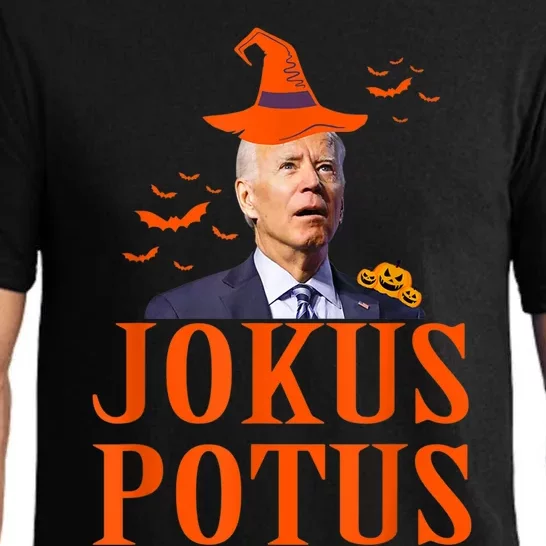 Funny Jokus Potus Halloween Biden Apparel Pajama Set