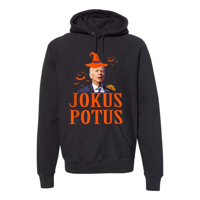 Funny Jokus Potus Halloween Biden Apparel Premium Hoodie