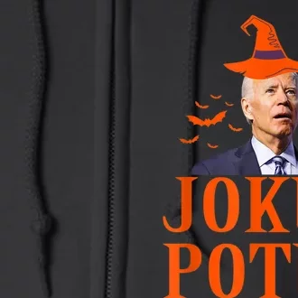 Funny Jokus Potus Halloween Biden Apparel Full Zip Hoodie