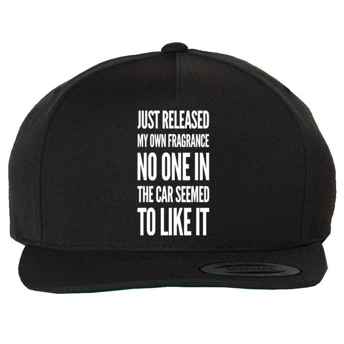 Funny Just Released My Own Fragrance And Nobody Likes It Meaningful Gift Wool Snapback Cap