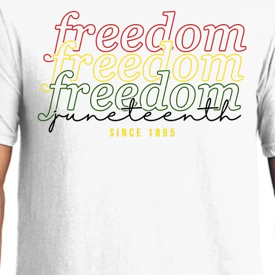 Freedom Juneteenth Since 1865 Pajama Set