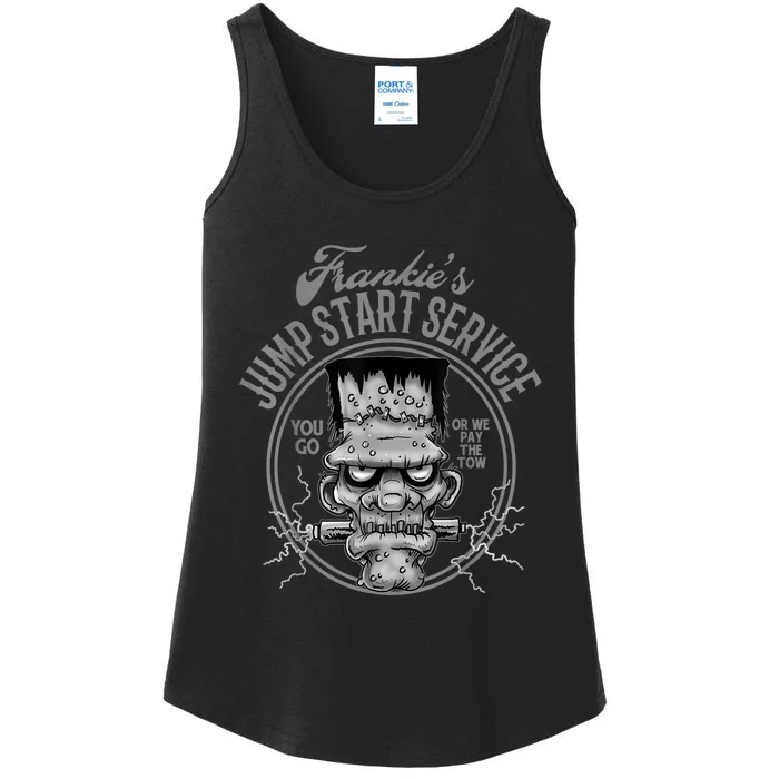 Frankie's Jump Start Service Hot Rod Rat Rod Ladies Essential Tank