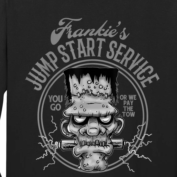 Frankie's Jump Start Service Hot Rod Rat Rod Tall Long Sleeve T-Shirt