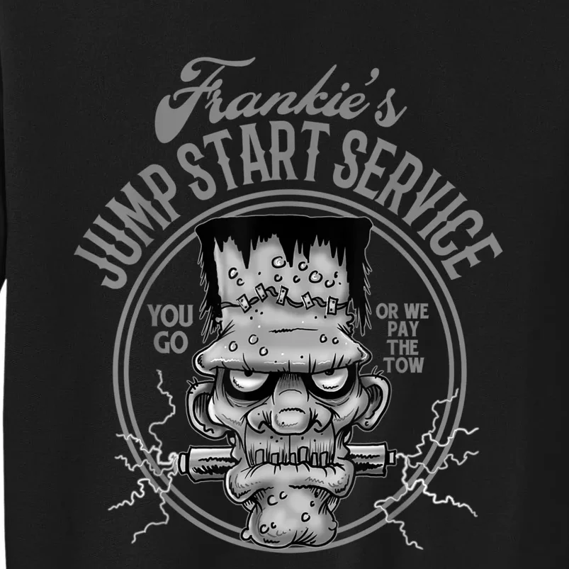 Frankie's Jump Start Service Hot Rod Rat Rod Tall Sweatshirt