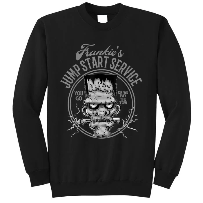 Frankie's Jump Start Service Hot Rod Rat Rod Tall Sweatshirt