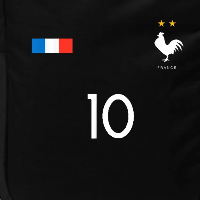 FRANCE JERSEY SHIRT 10 FRENCH FOOTBALL SOCCER MEN WOMEN KIDS Impact Tech Backpack