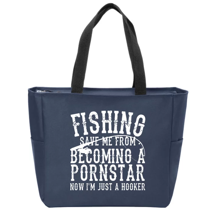 Fisherman Jesus Said Go Fishing Catching Fish Gift Zip Tote Bag