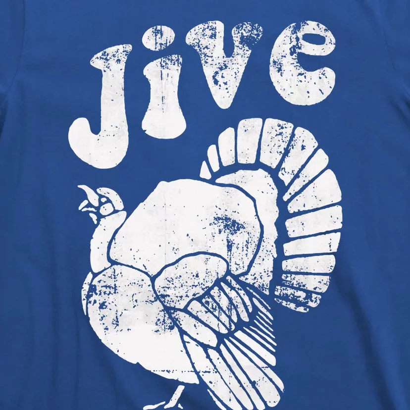 Funny Jive Thanksgiving Turkey Day Retro Holiday T-Shirt