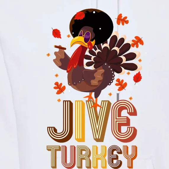 Funny Jive Turkey Thanksgiving Holiday Festive Turkey Premium Hoodie