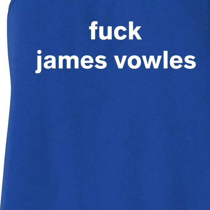 Fuck James Vowles Women's Racerback Tank