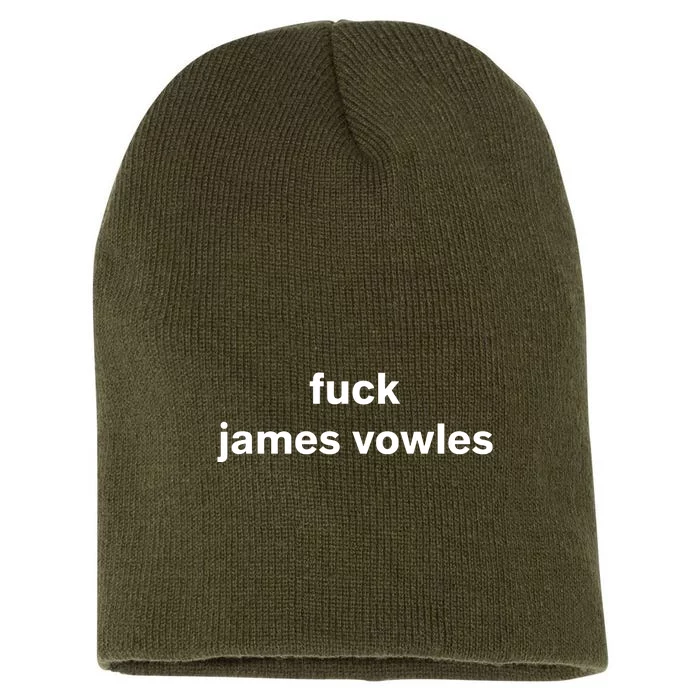 Fuck James Vowles Short Acrylic Beanie