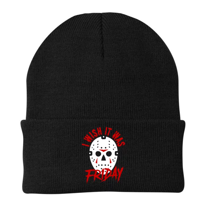 Friday Jason Voorhees Horror Movie Mask Halloween Knit Cap Winter Beanie