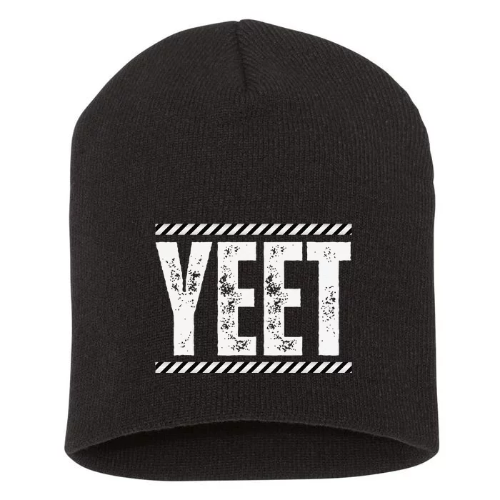 Funny Jey Yeet Ww Quotes Design Short Acrylic Beanie