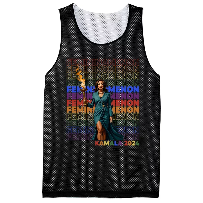 Femininomenon Kamala 2024 Mesh Reversible Basketball Jersey Tank