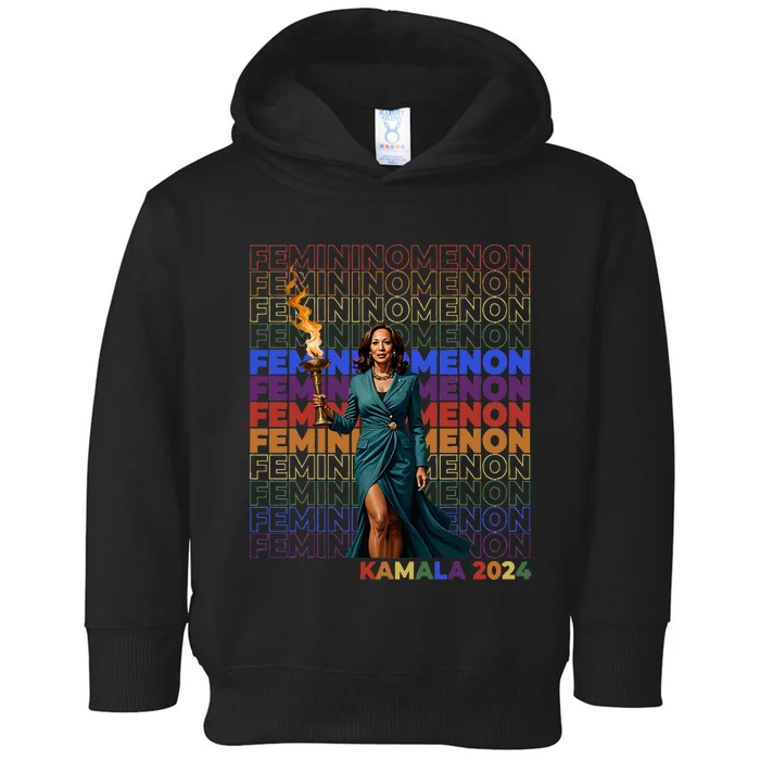 Femininomenon Kamala 2024 Toddler Hoodie