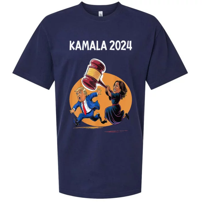 Funny Kamala 2024 Prosecutor Vs Felon Harris Trump Election Sueded Cloud Jersey T-Shirt