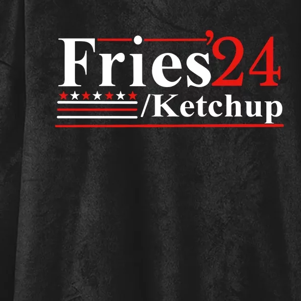 Fries K.E.T.C.H.U.P 24 Hooded Wearable Blanket