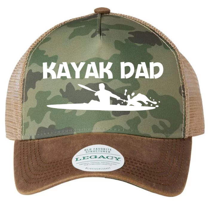 Funny Kayak Art For Dad Papa Kayaking Paddling Canoe Kayaks Funny Gift Legacy Tie Dye Trucker Hat