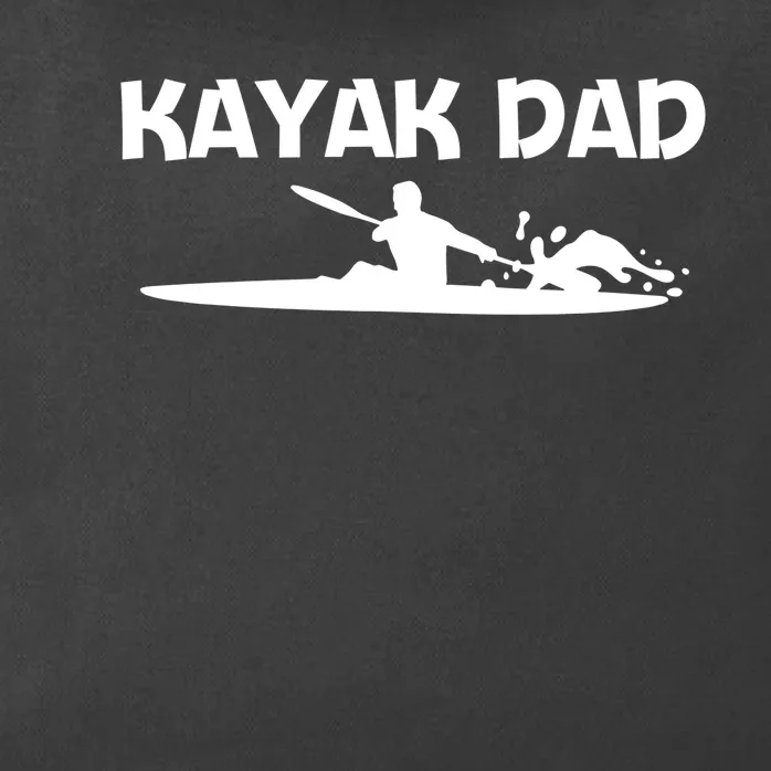 Funny Kayak Art For Dad Papa Kayaking Paddling Canoe Kayaks Funny Gift Zip Tote Bag