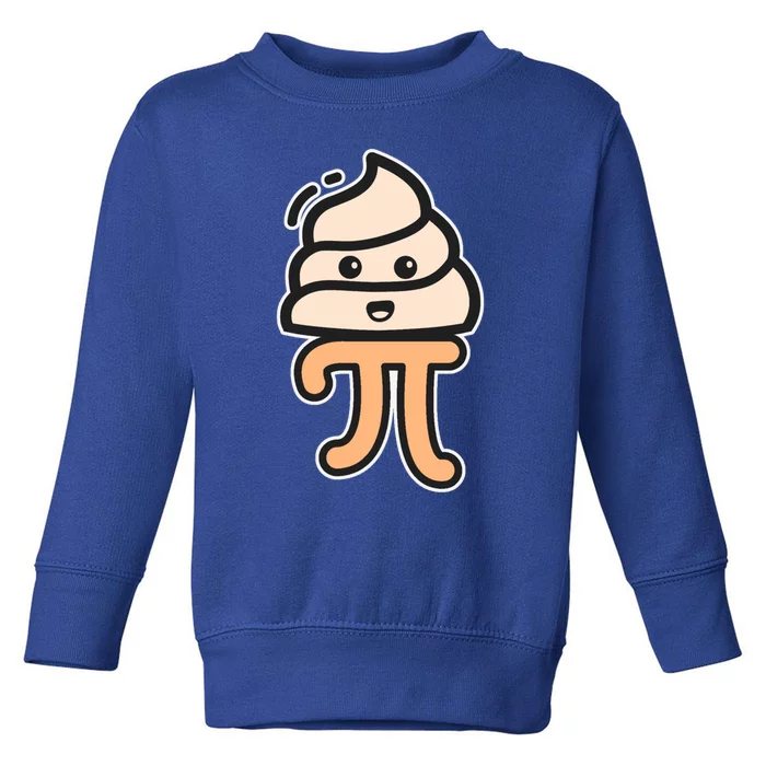 Funny Kawaii Anime Japanese Coconut Cream Pie Gift Pi Day 3 14 Gift Toddler Sweatshirt